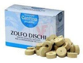 1 Disco di Zolfo 10 gr disinfezione e bonifica botti - Enartis