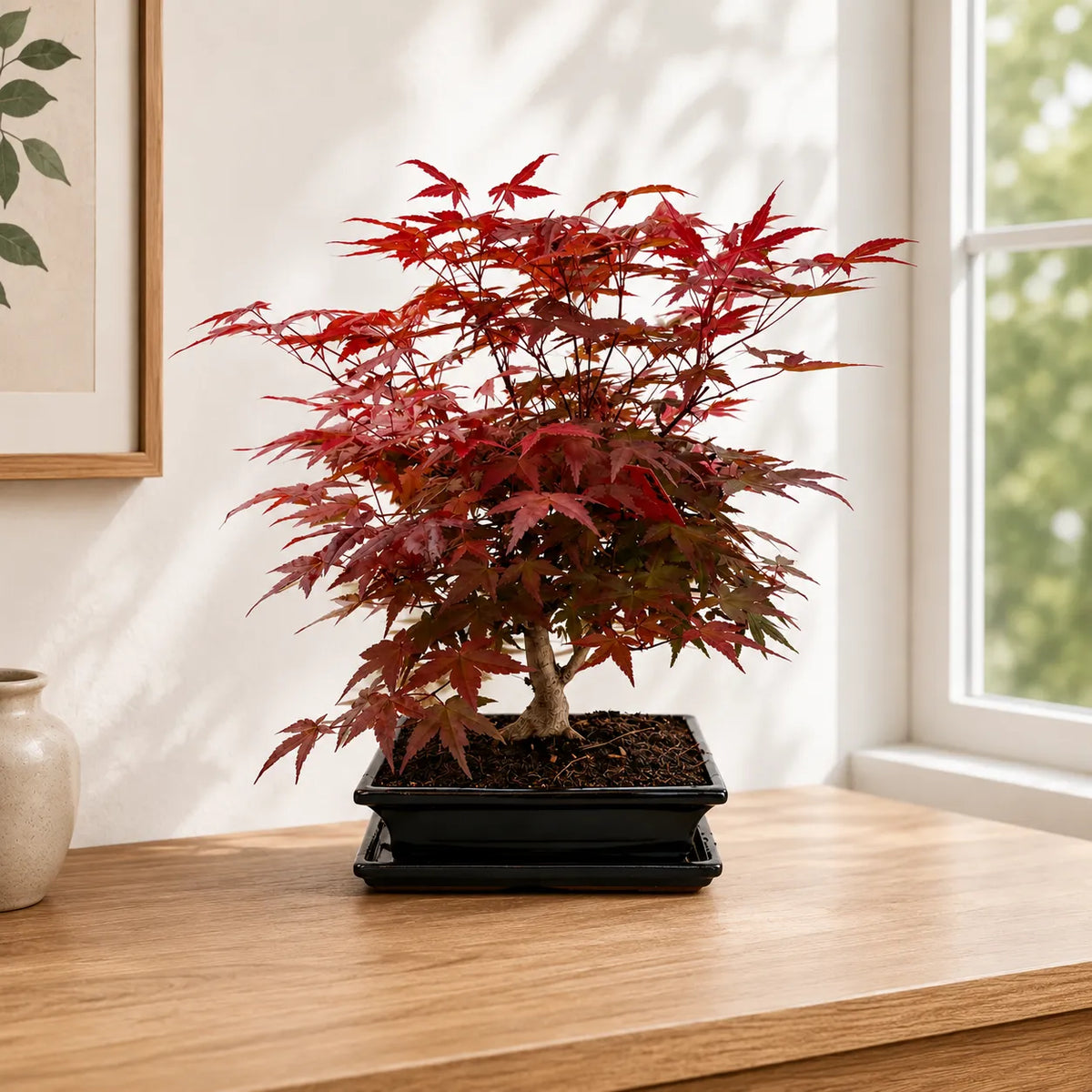 Bonsai  12 Anni Acer Palmatum Deshojo (Acero) - Collezione Premium
