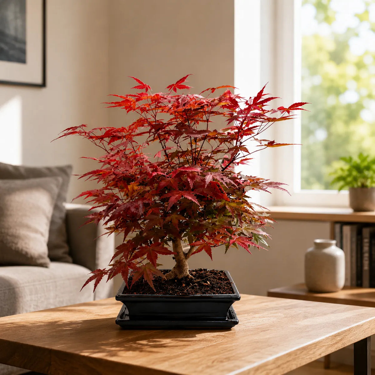 Bonsai  12 Anni Acer Palmatum Deshojo (Acero) - Collezione Premium