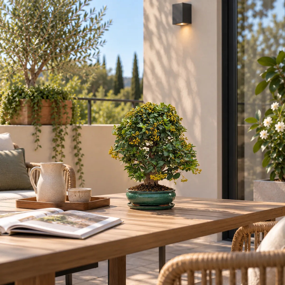 Bonsai 19 Anni Pyracantha Coccinea - Collezione Premium