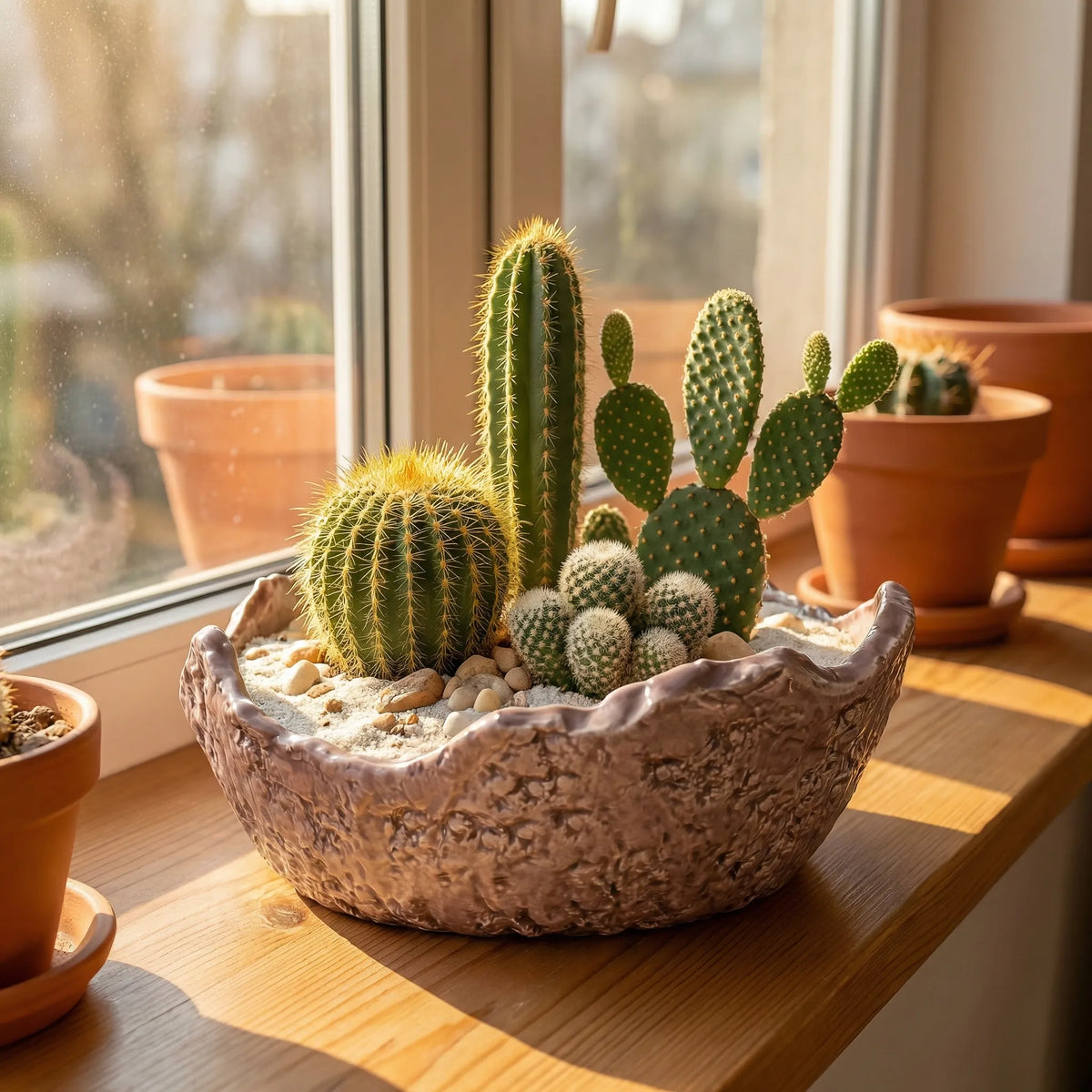 Vaso ciotola in ceramica made in Italy  M