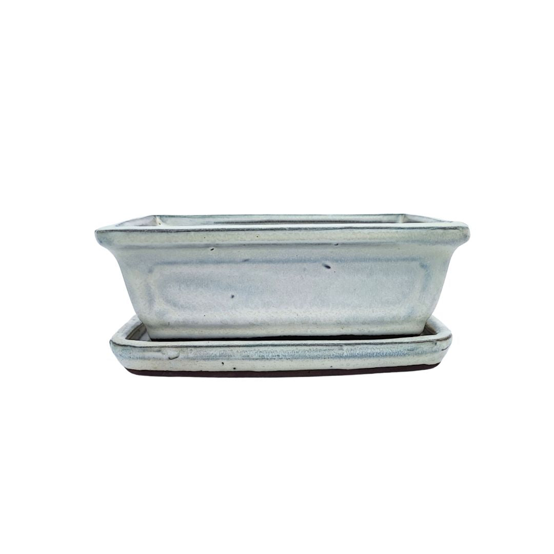 BASIC CLASS Vaso rettangolare con sottovaso