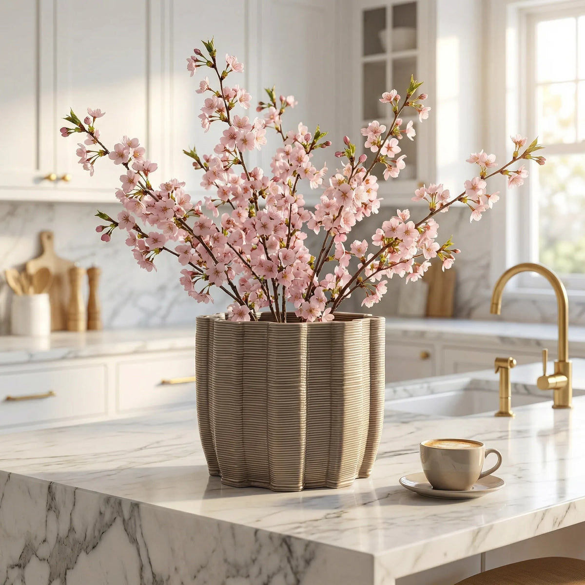 Vaso in ceramica made in Italy  Ares ovale Grande