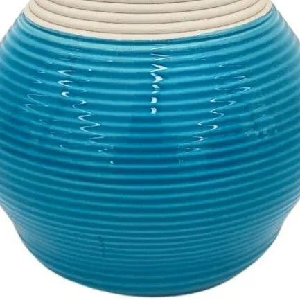 Aglaonema Purple beauty in idrocultura in vaso artigianale in argilla