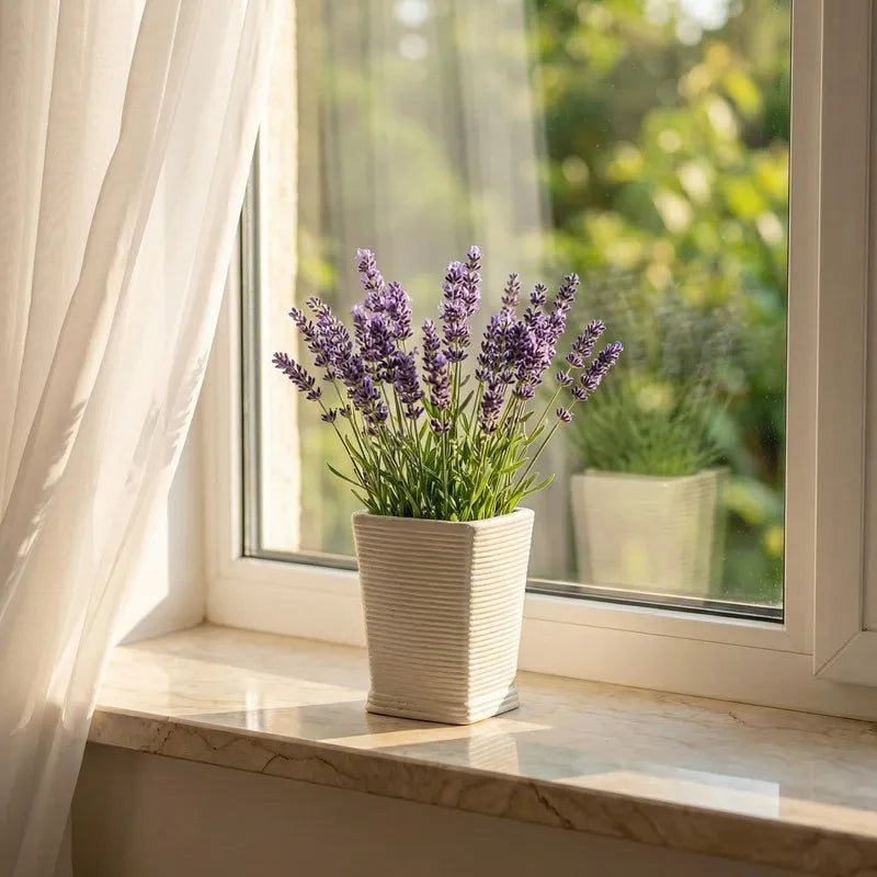 Vaso quadrato mini in ceramica made in Italy