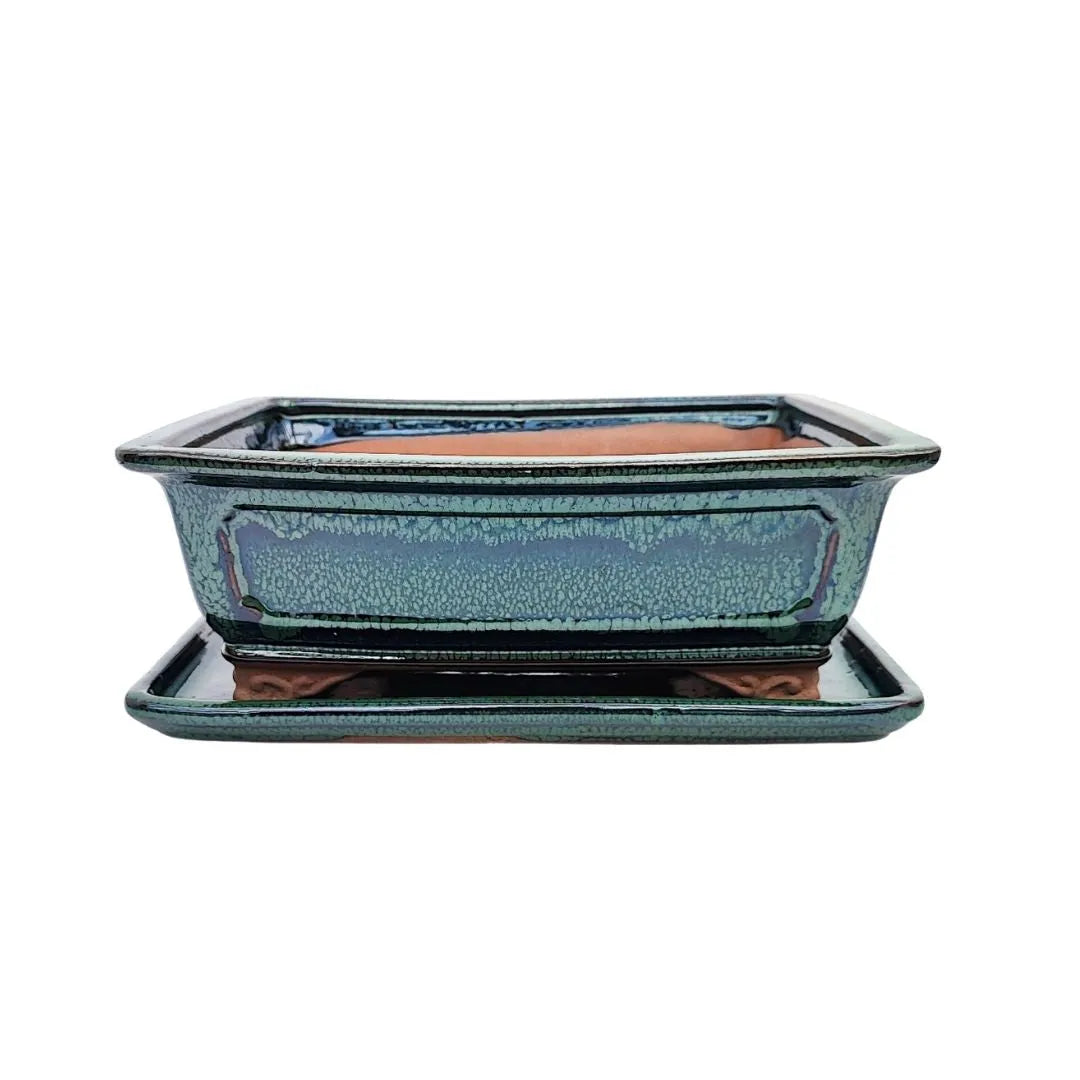 BASIC CLASS Vaso rettangolare con sottovaso