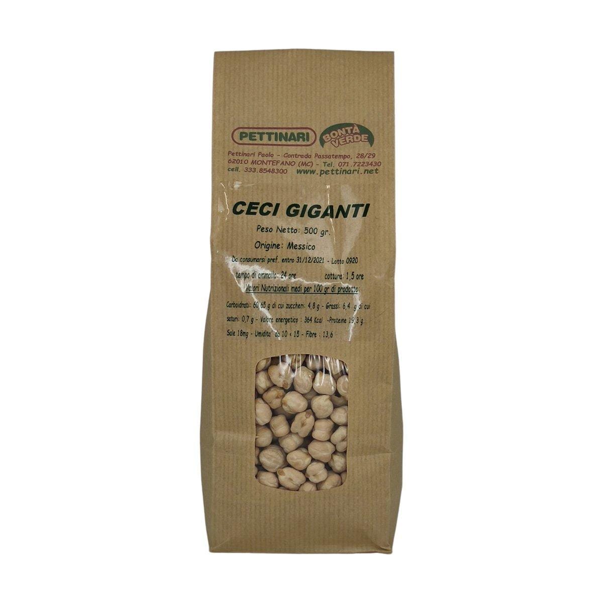 Ceci Giganti - Origine Messico - 500 gr