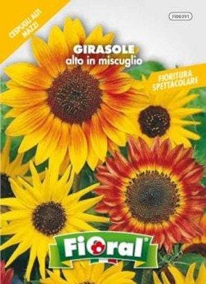 Girasole Alto Miscuglio In Bustina Sementi - L'ortolano Fioral
