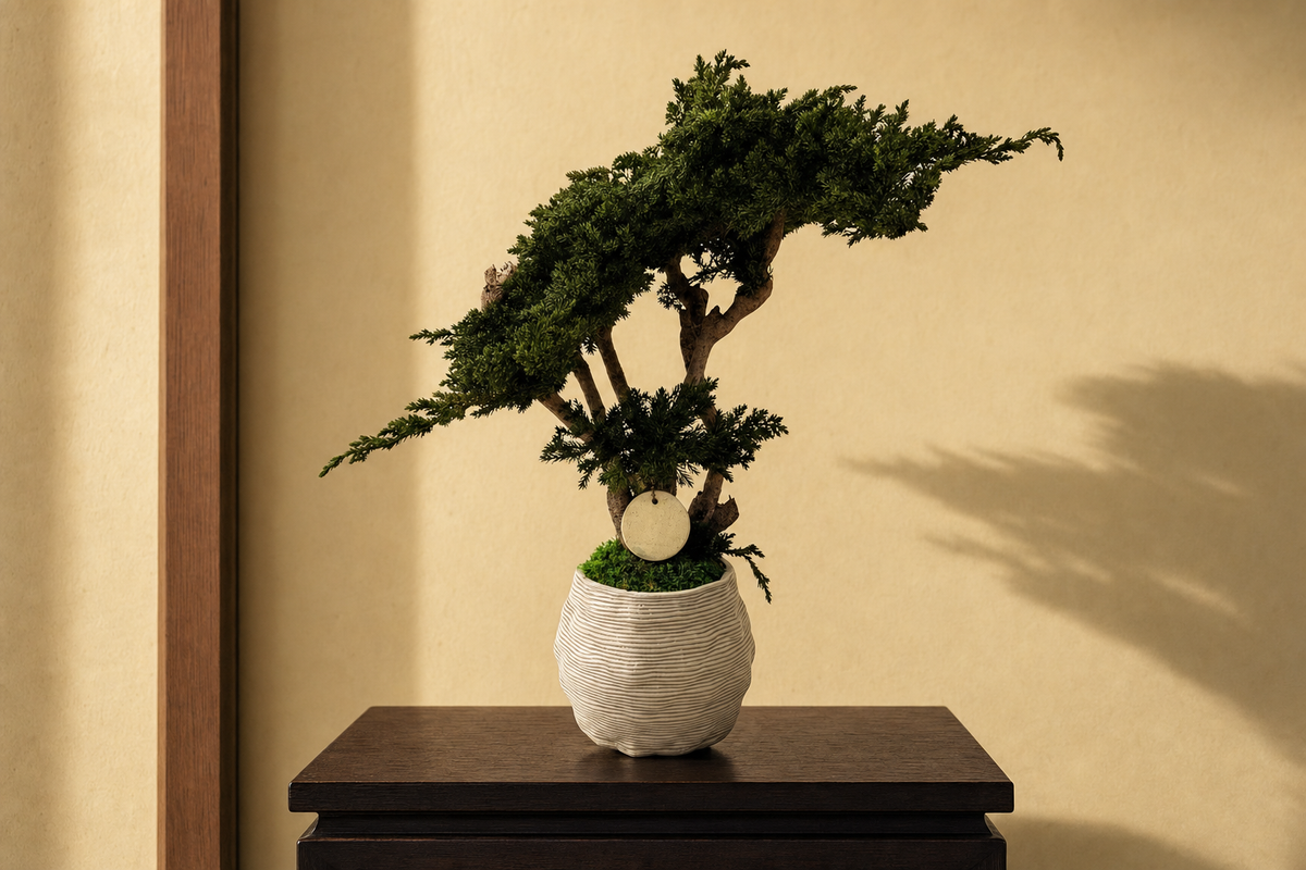 Bonsai Kumori Nagi 50 cm. Ginepro Stabilizzato