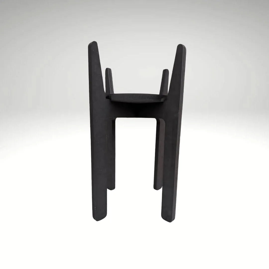 Supporto elegante Nero per Piante H.50