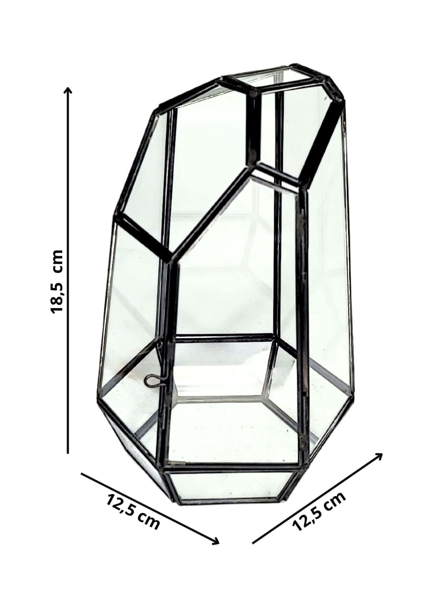 Terrarium geometrico Cristallo di Smeraldo 2TR072